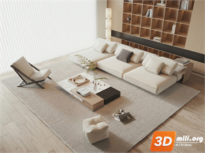 Sofa Minotti Skp Files 